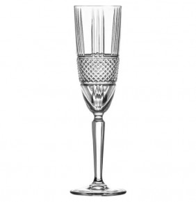 Бокалы для шампанского 190 мл 6 шт  RCR Cristalleria Italiana SpA "Бриллант /Без декора" / 155397