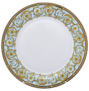 Тарелка 26 см 1 шт  Royal Classics "Изабель /Цветочный узор на голубом" / 167200