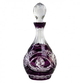 Графин для водки/ликера 1 л  Aurum Crystal "Элис /Фиолет" / 152436