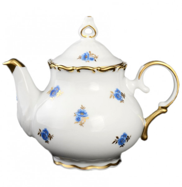 Заварочный чайник 500 мл  Bohemia Porcelan Moritz Zdekauer 1810 s.r.o. &quot;Анжелика /Незабудка&quot; / 027586