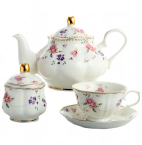 Чайный сервиз на 6 персон 14 предметов (без молочника)  Royal Classics "Алиса" / 139780
