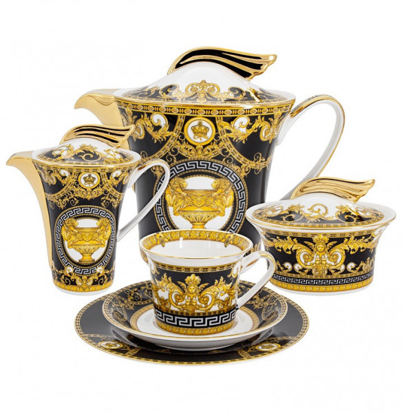 Чайный сервиз на 6 персон 21 предмет  Royal Crown &quot;Монплезир&quot;  / 300690
