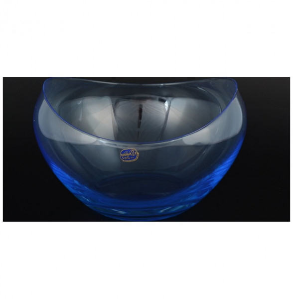 Ваза для фруктов/конфет 23 см голубая  Crystalex CZ s.r.o. &quot;Gondola&quot; / 094709