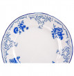Набор тарелок 17 см 6 шт  Thun &quot;Бернадотт /Синие розы&quot; / 030439