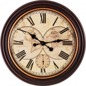 Часы настенные 50,7 х 50,7 х  7,5 см кварцевые  LEFARD "SWISS HOME" / 187911
